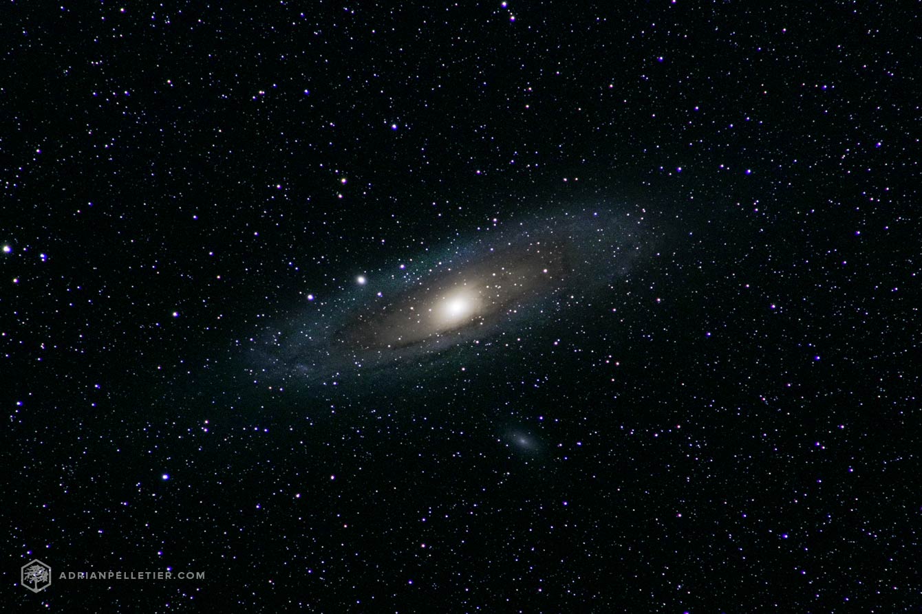 Andromeda Galaxy by Adrian Pelletier